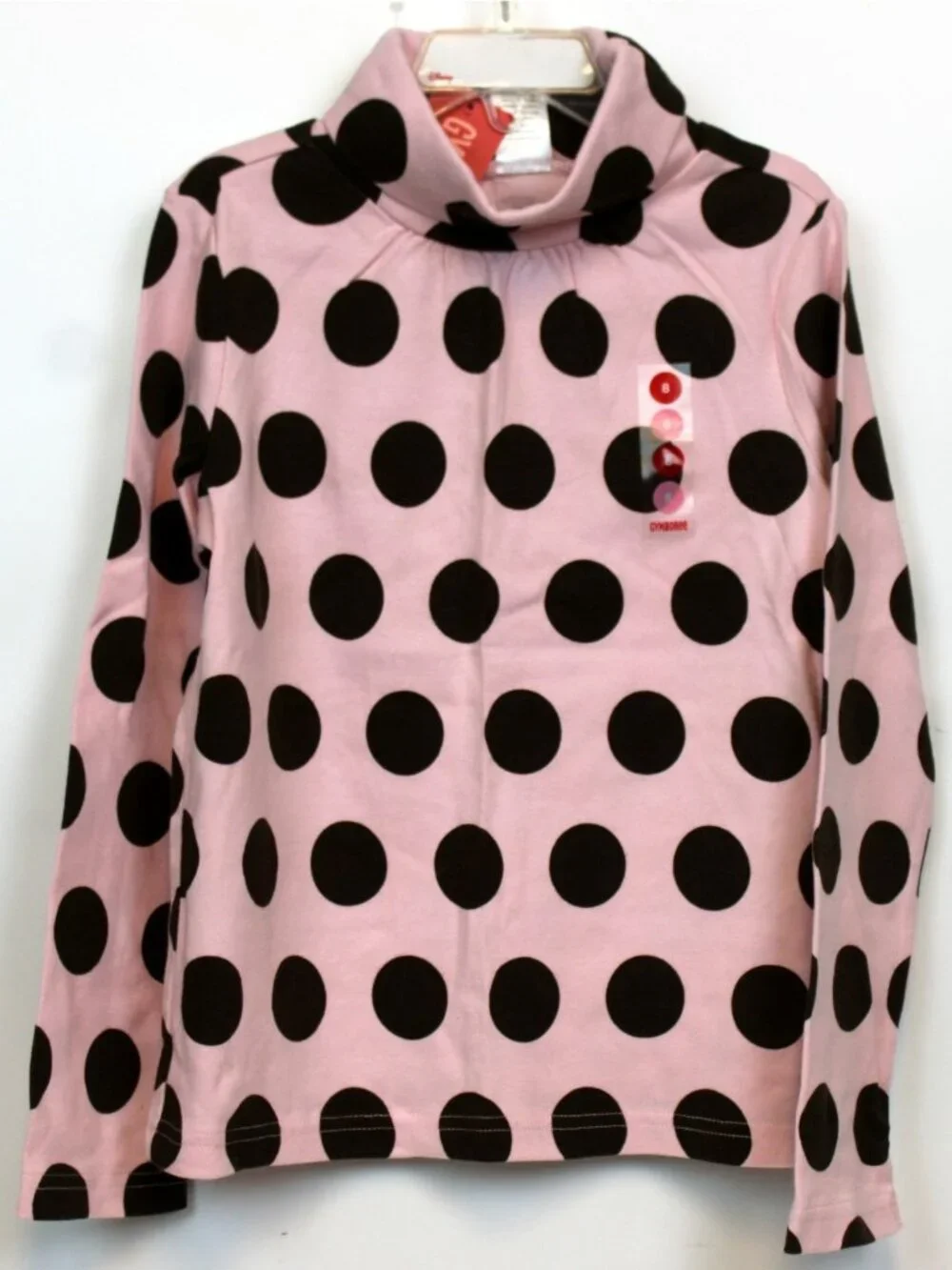 2008 Gymboree Sweeter Than Chocolate Turtleneck sz 8 Polka Dots Winter Baking